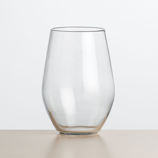 Vale Stemless Wine - 11.5oz/19oz - Deep Etch