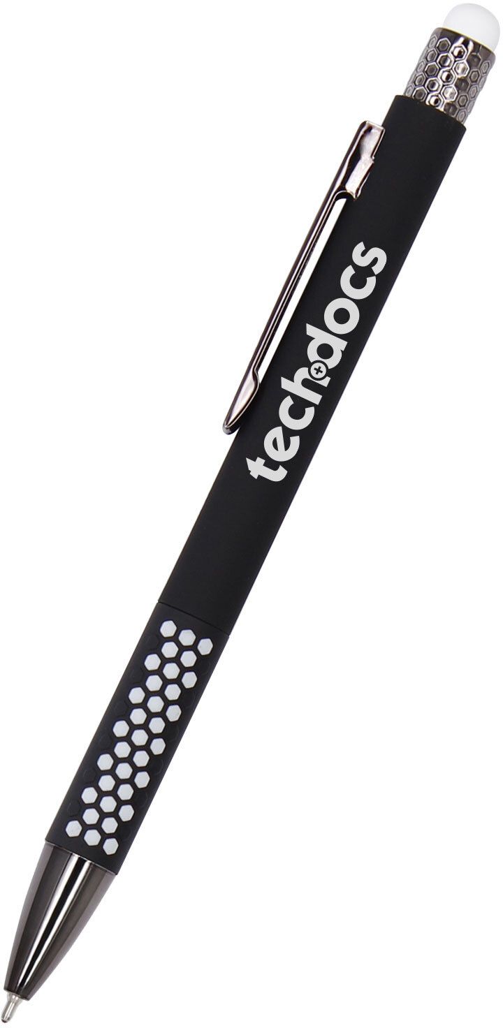 HONEYCOMB STYLUS GEL PEN