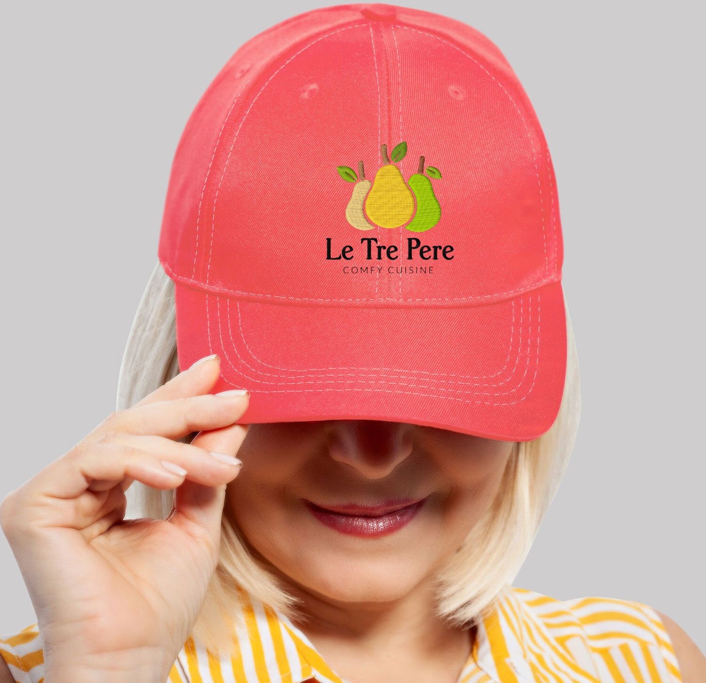 SOFT POLY HAT - EMBROIDERED