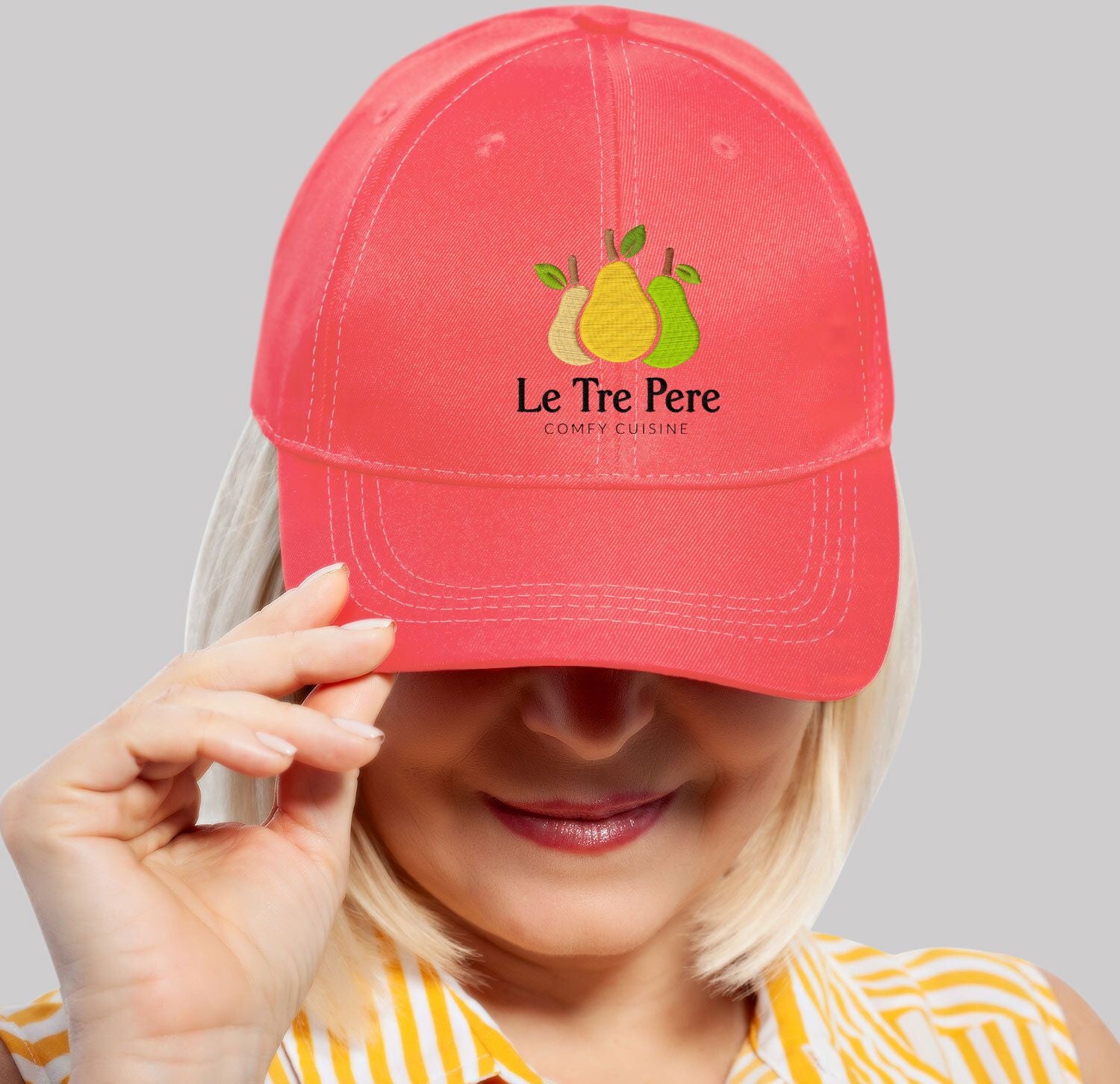 SOFT POLY HAT - EMBROIDERED