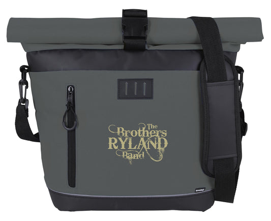 Outside View of Gray Koozie® Rogue Crossbody Cooler