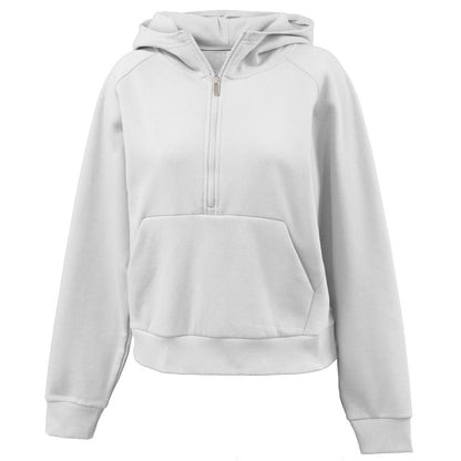 Womens half-zip hoodie