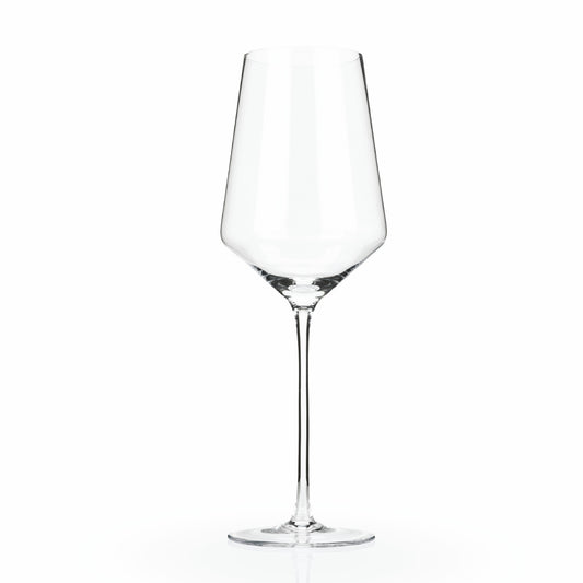 Viski® Raye Angled Crystal Bordeaux Glass