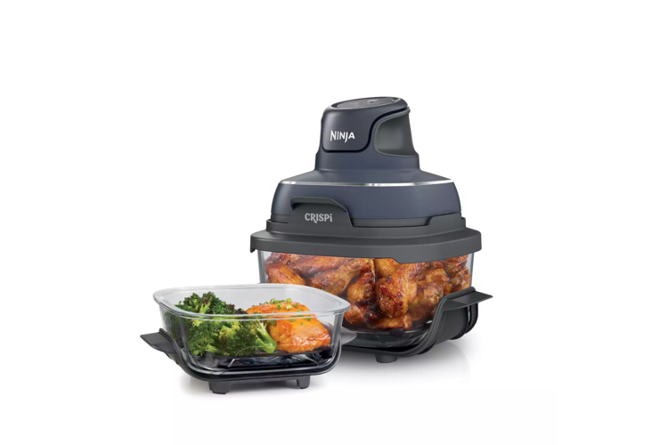 Ninja Crispi 4-in-1 Portable Glass Air Fryer Cooking System