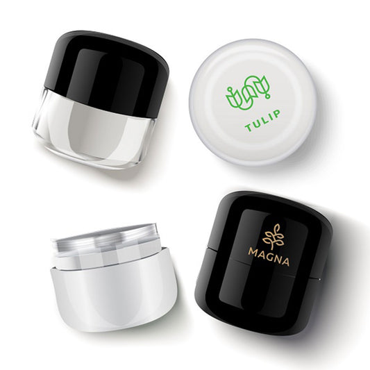 Small Glass Locking Jar