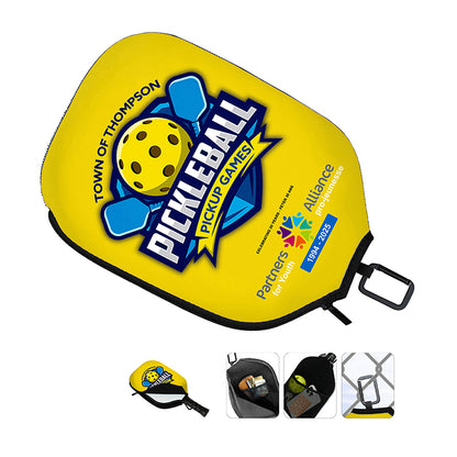 THE KITCHEN” Two Pocket Fence Hanger Pickleball Paddle Cover – Full Color