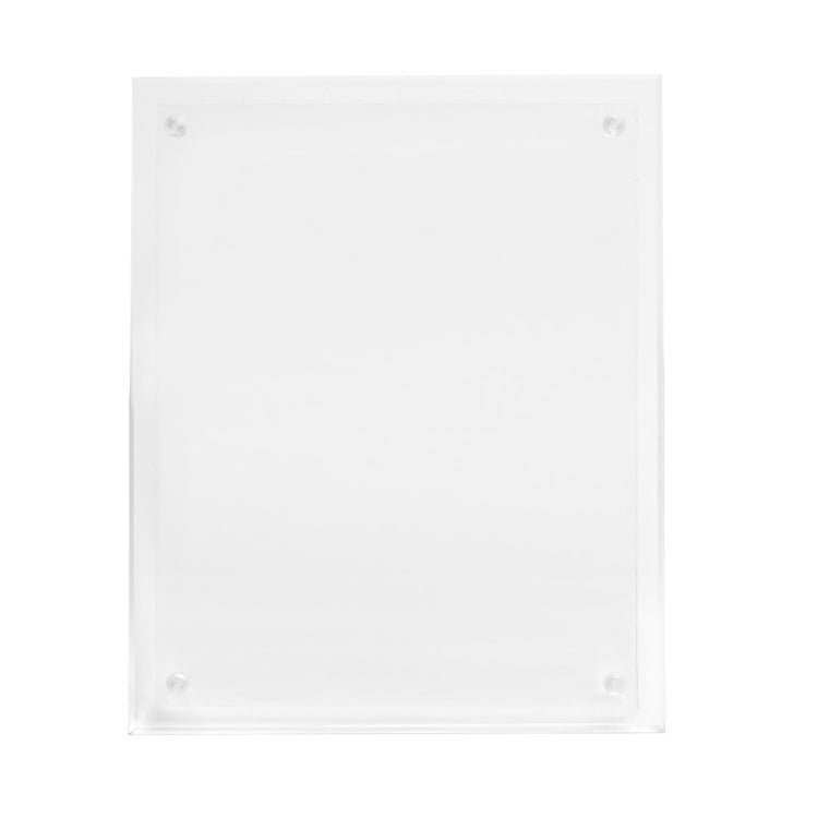 Large Certificate Holder - Clear on Clear - 8" x 10" Insert