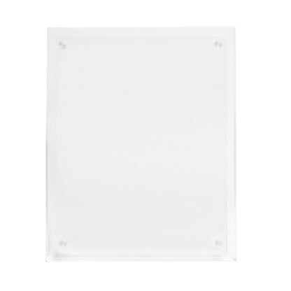 Large Certificate Holder - Clear on Clear - 8" x 10" Insert