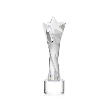 Arlington Star Award on Marvel Base - Clear