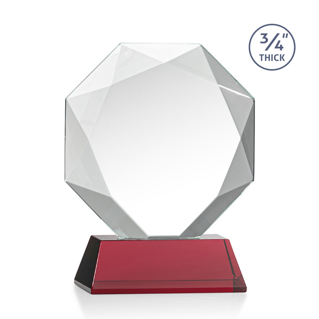 Bradford Award on Newhaven Base - Red