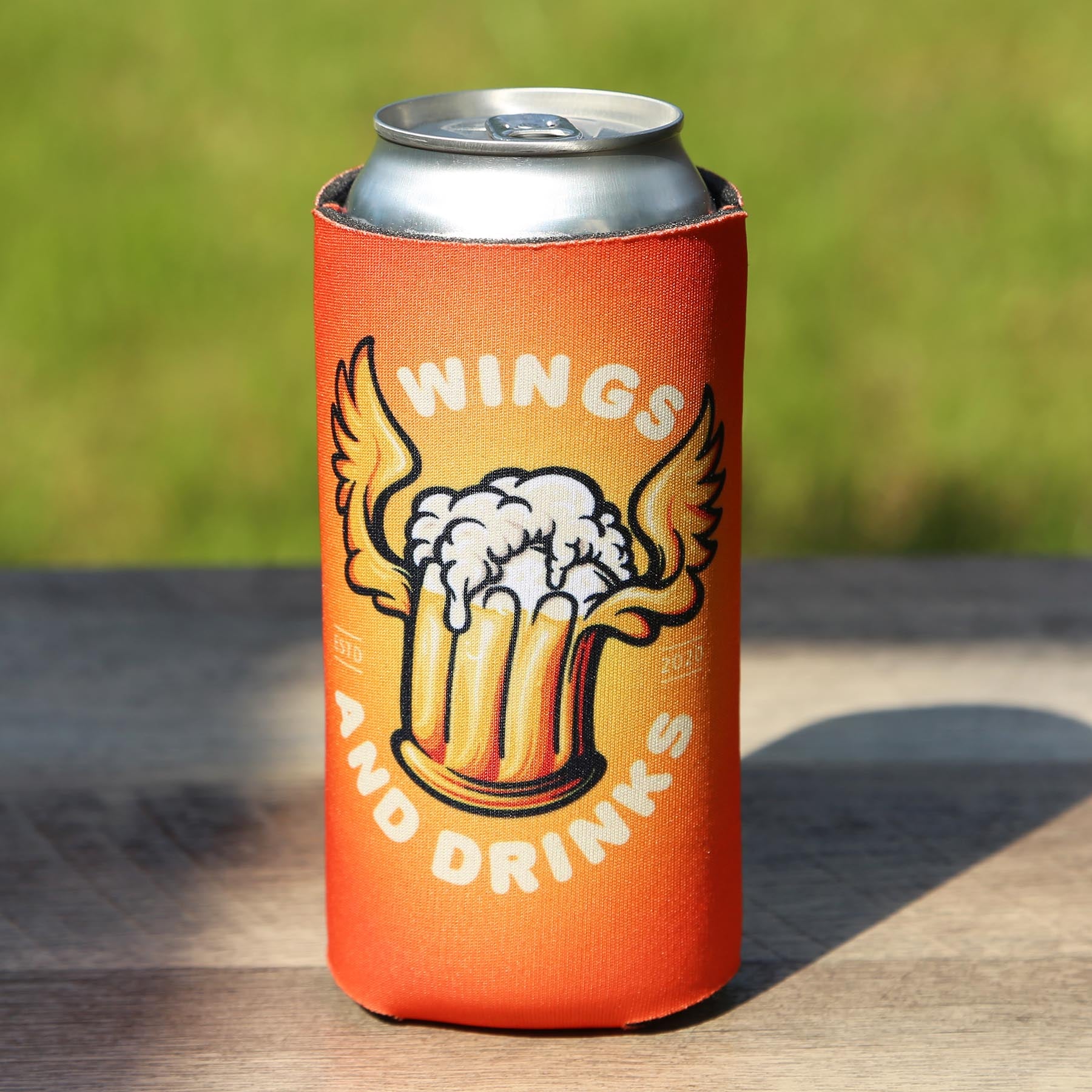 BEST 16 oz Full Color can cooler