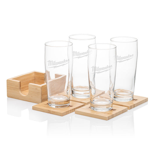 Bamboo Coaster Gift Set - Wilmington