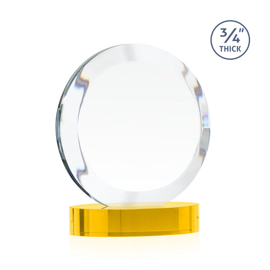 Gibralter Vividprint™ Award on Alberton Base - Gold