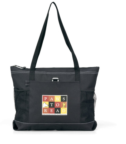 Black Select Zippered Tote