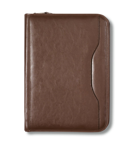 Brown Deluxe Executive Vintage Leather Padfolio
