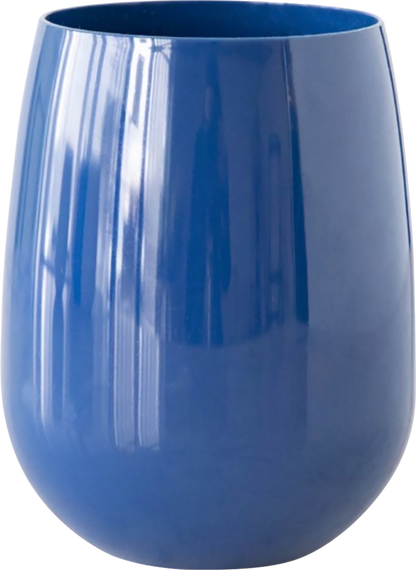 12oz Colored Stemless Wine Glass