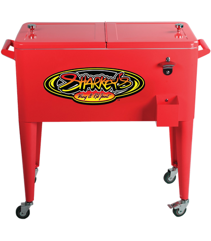 Black Rolling Cooler