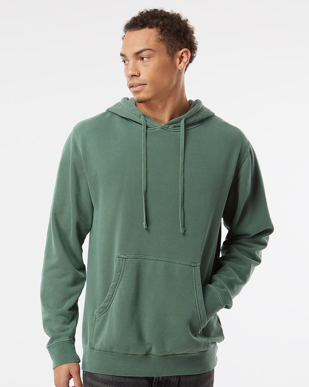 Unisex Midweight Pigment-Dyed Hooded Sweatshirt - PRM4500
