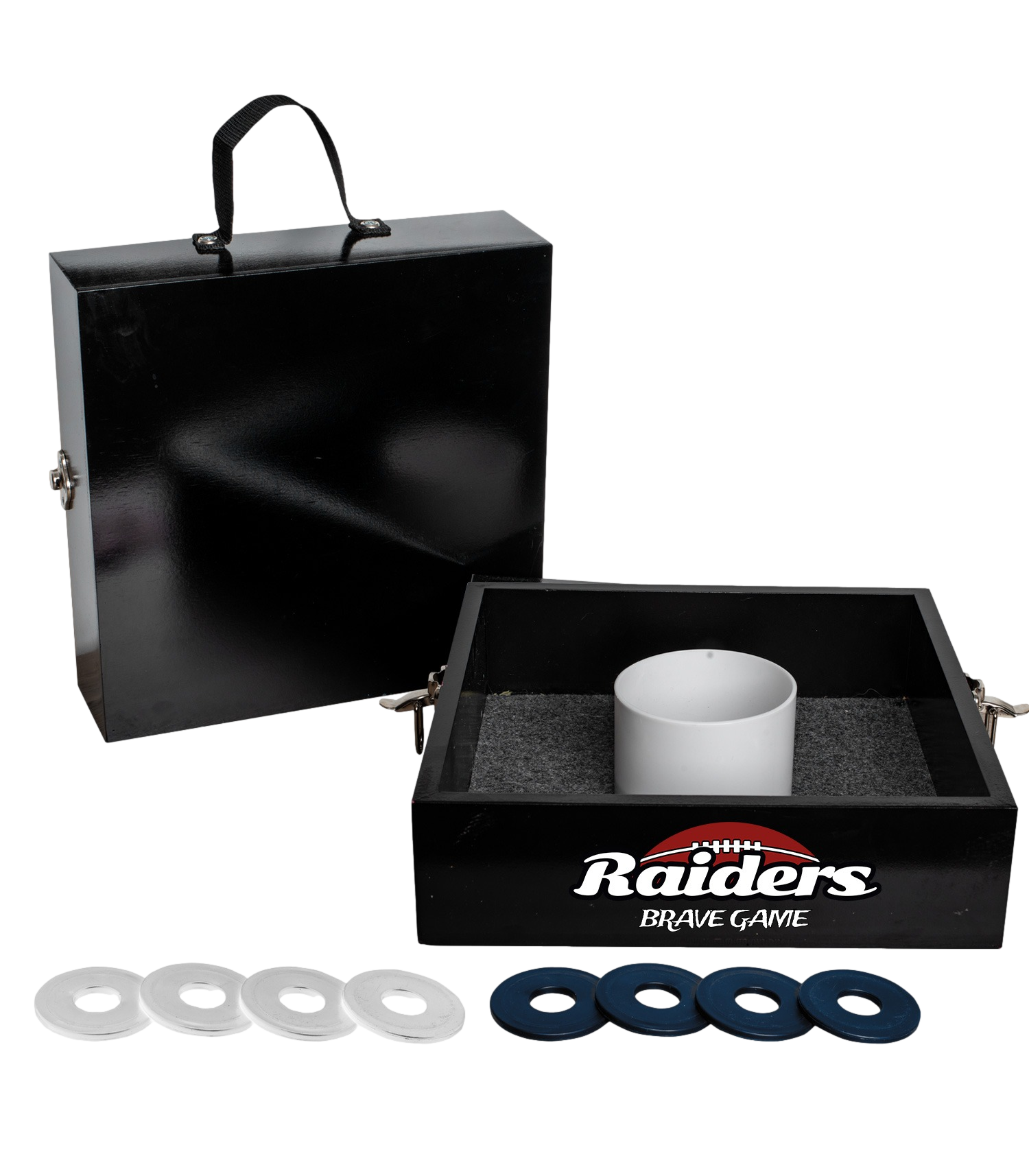 Black Washer Toss Game