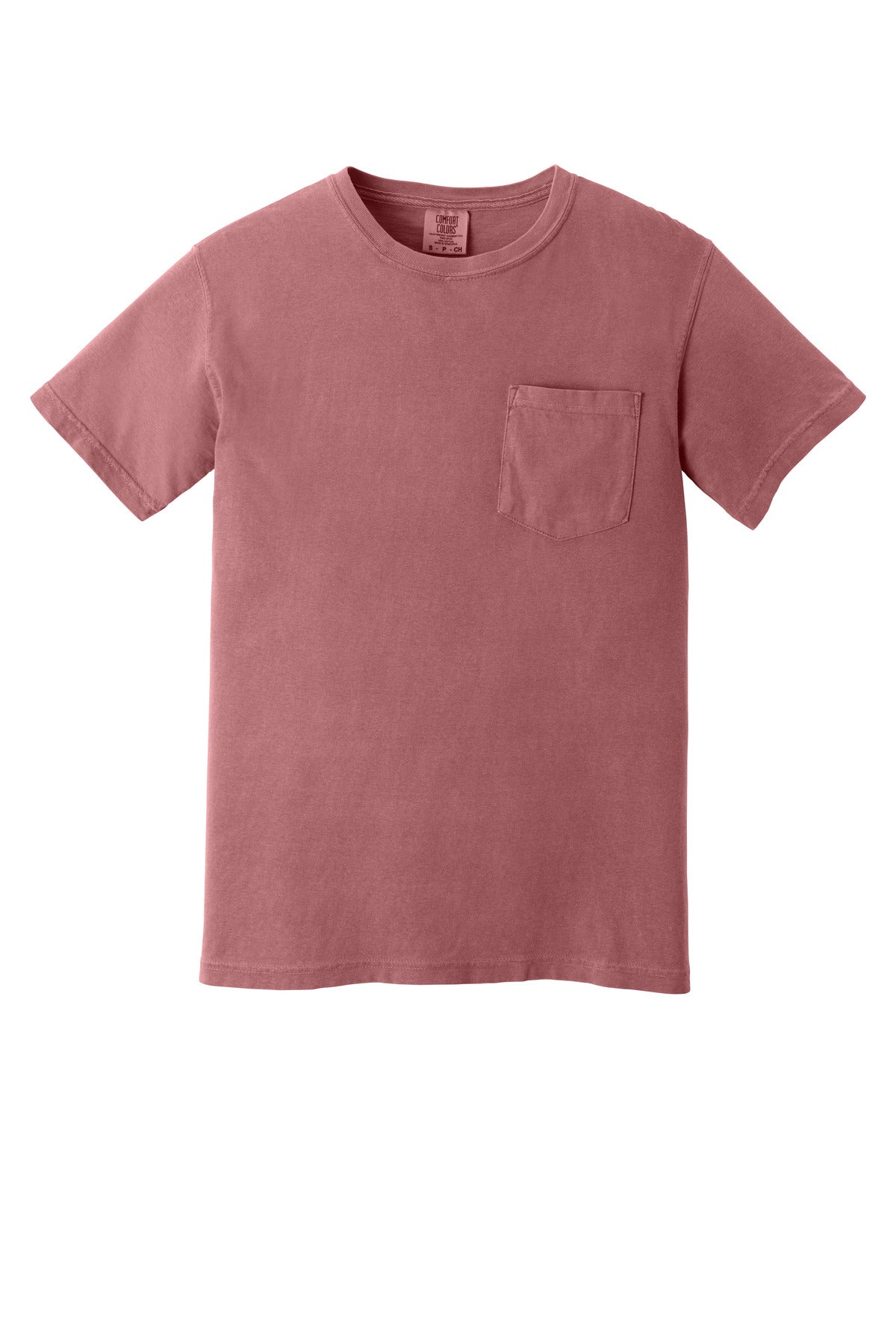 COMFORT COLORS Heavyweight Ring Spun Pocket Tee. 6030