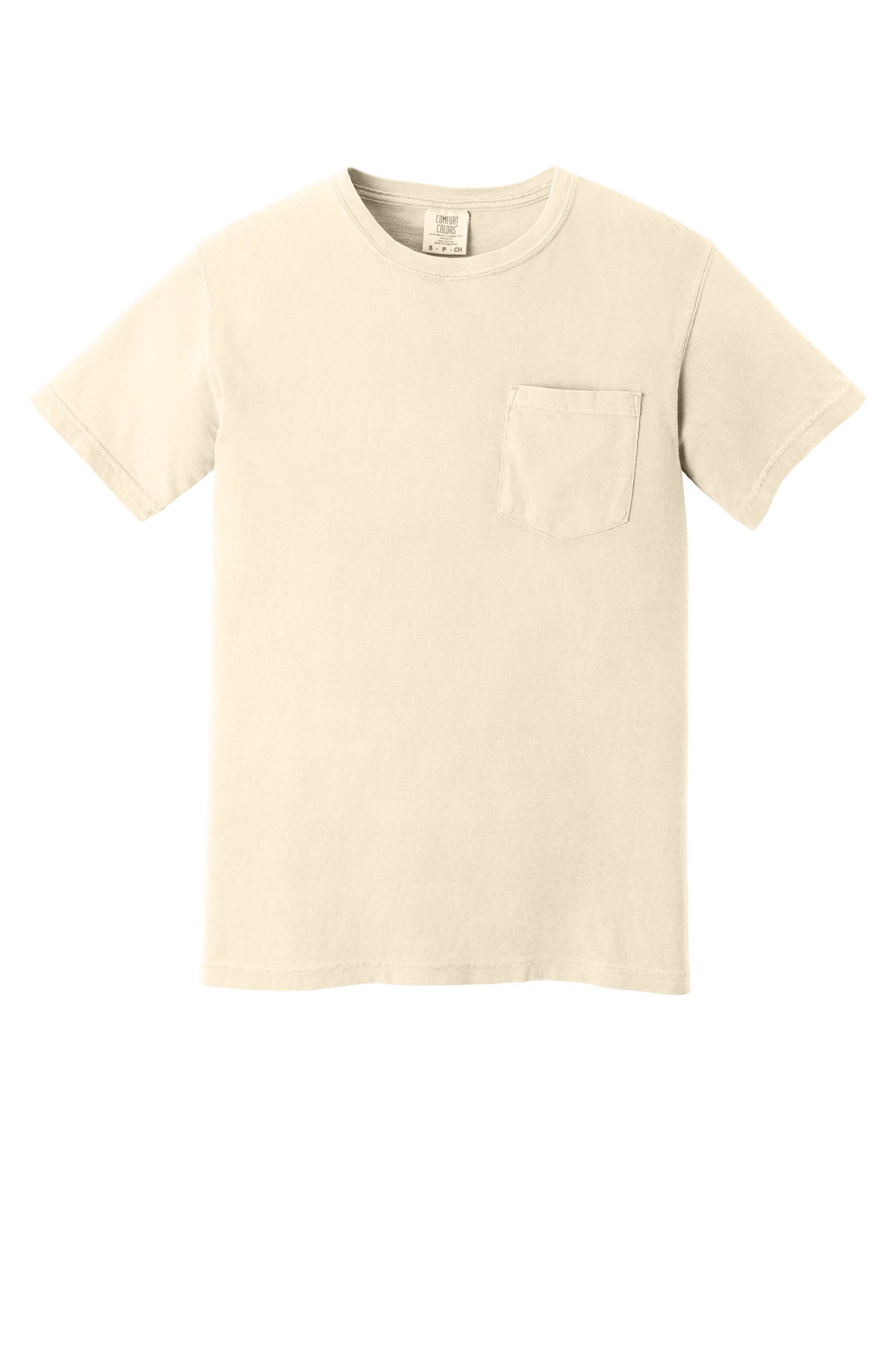 COMFORT COLORS Heavyweight Ring Spun Pocket Tee. 6030
