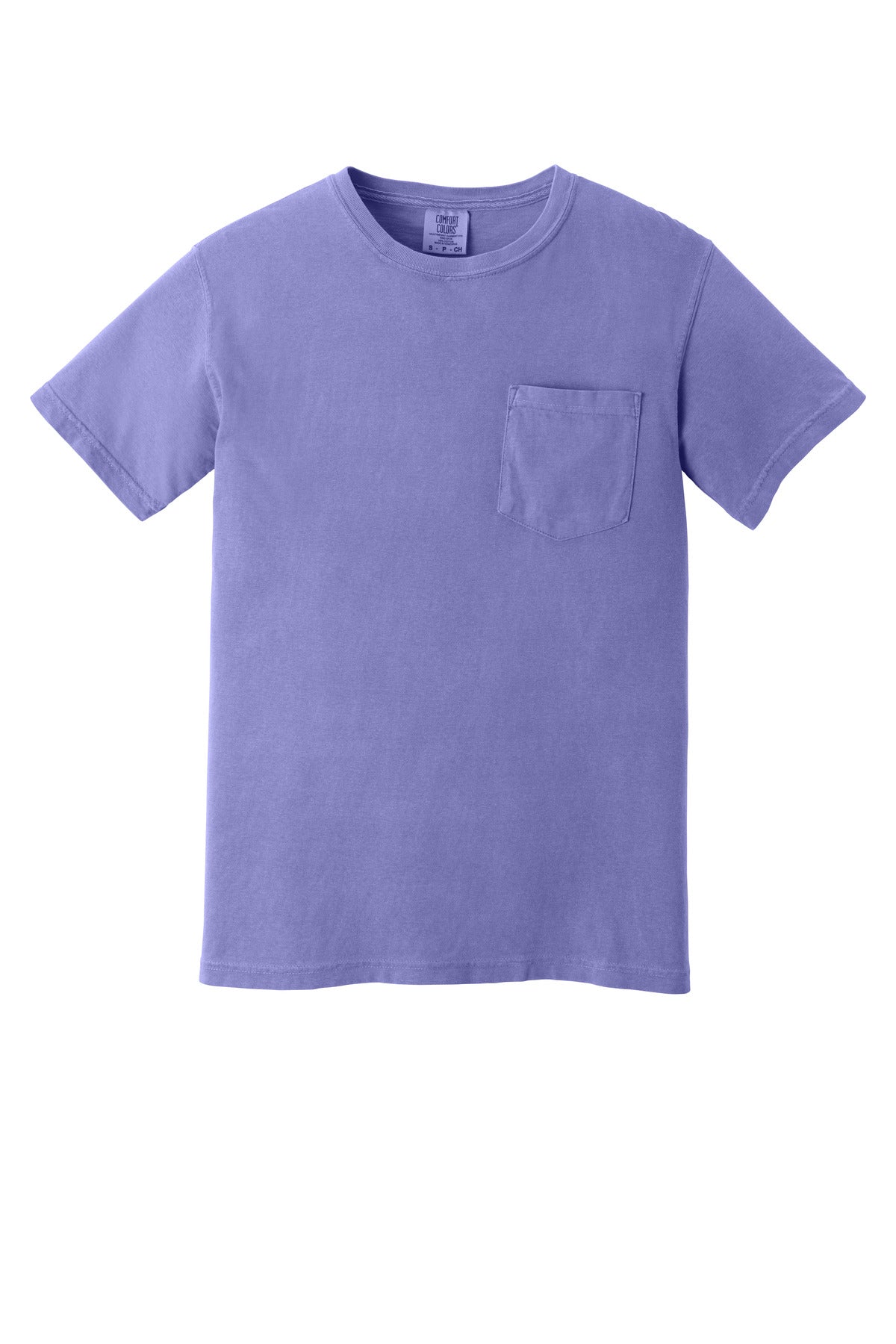 COMFORT COLORS Heavyweight Ring Spun Pocket Tee. 6030