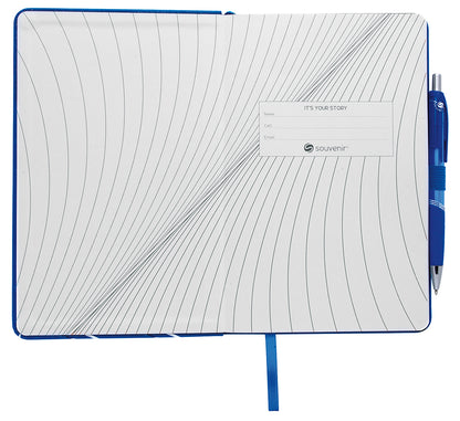 Inside View of Black Souvenir® Journal with Rayley Pen