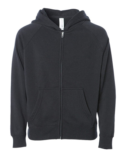 Youth Lightweight Special Blend Raglan Zip Hood - PRM15YSBZ