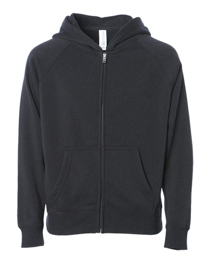 Toddler Lightweight Special Blend Raglan Zip Hood - PRM10TSBZ