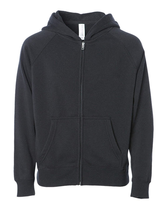 Toddler Lightweight Special Blend Raglan Zip Hood - PRM10TSBZ