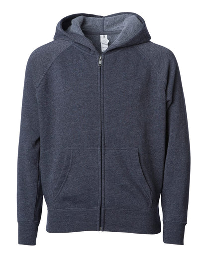 Toddler Lightweight Special Blend Raglan Zip Hood - PRM10TSBZ
