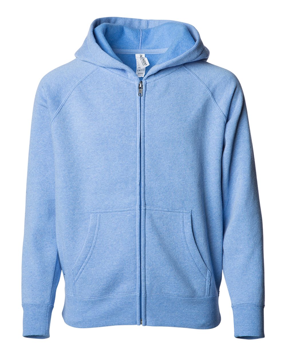 Toddler Lightweight Special Blend Raglan Zip Hood - PRM10TSBZ