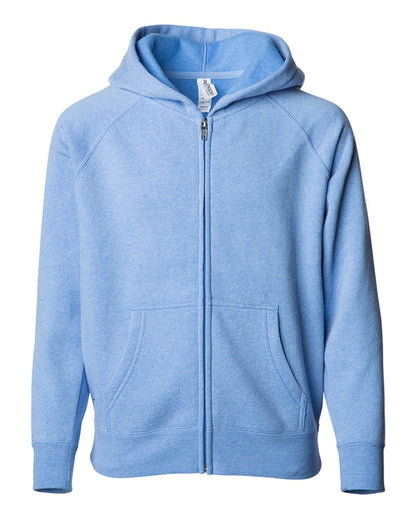 Toddler Lightweight Special Blend Raglan Zip Hood - PRM10TSBZ