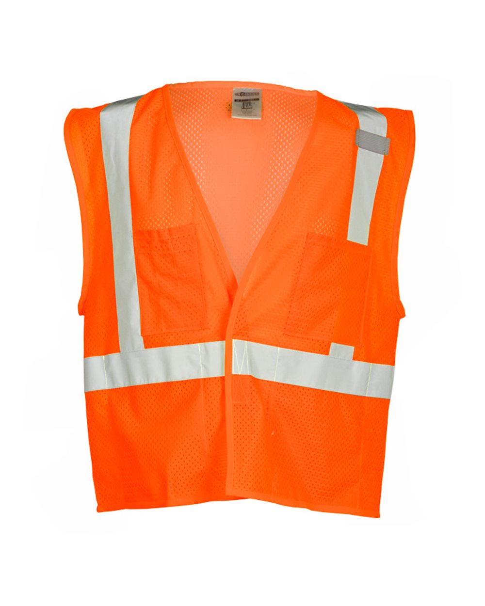 Unisex 4 Pocket Hook-and-Loop Mesh Vest - 1083-1084