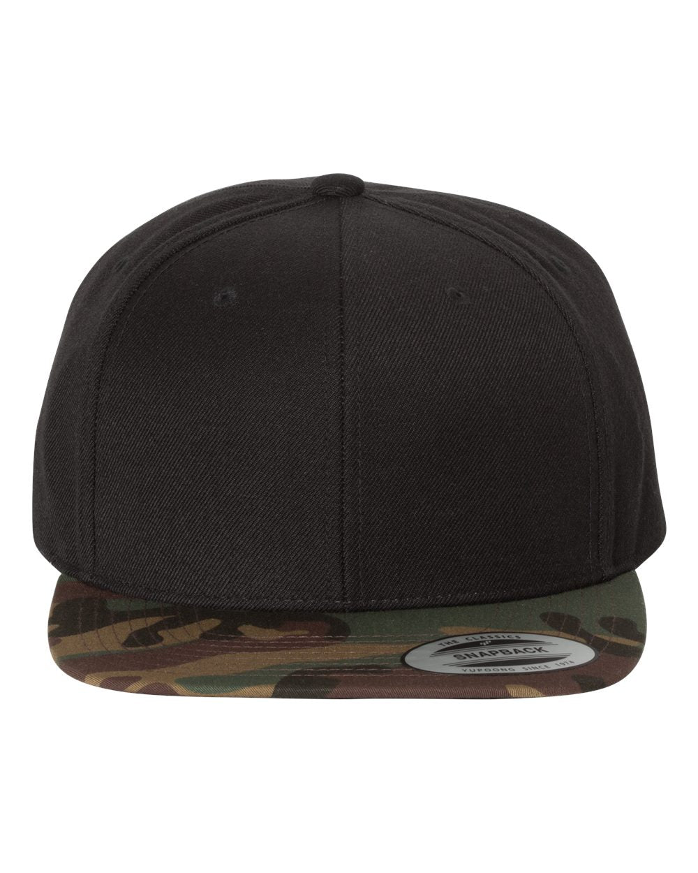 Premium Flat Bill Snapback Cap - 6089M