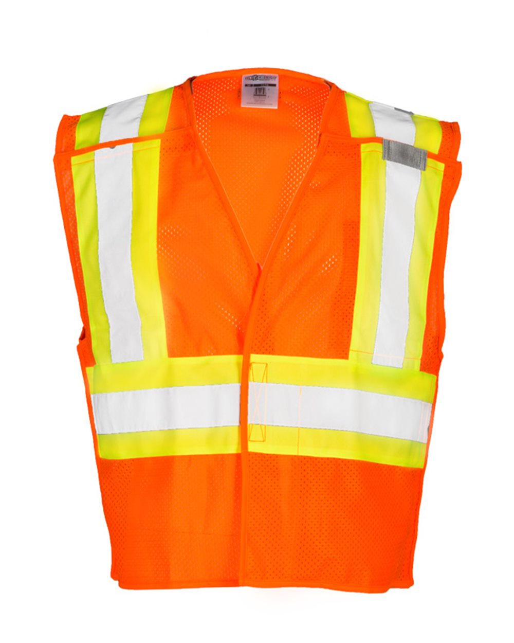 Unisex Contrasting Mesh Breakaway Vest - 1174-1176