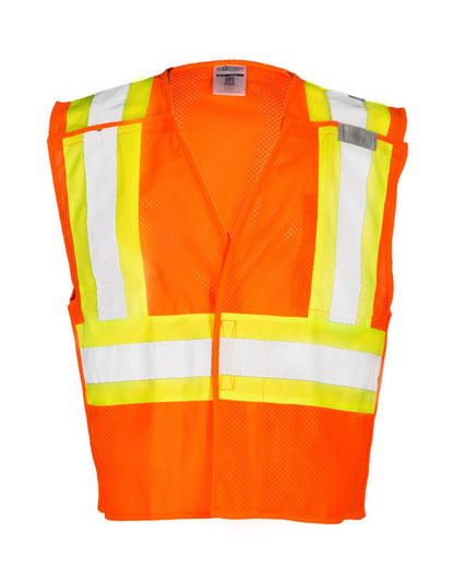 Unisex Contrasting Mesh Breakaway Vest - 1174-1176