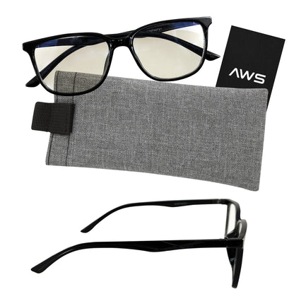 AWS Blue Light Blocking Glasses With Pouch