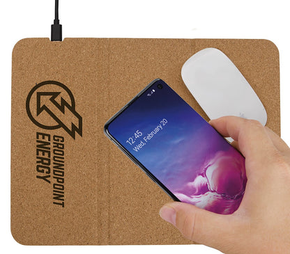 Good Value™ 10W Vite Wireless Charging Mouse Pad and Stand
