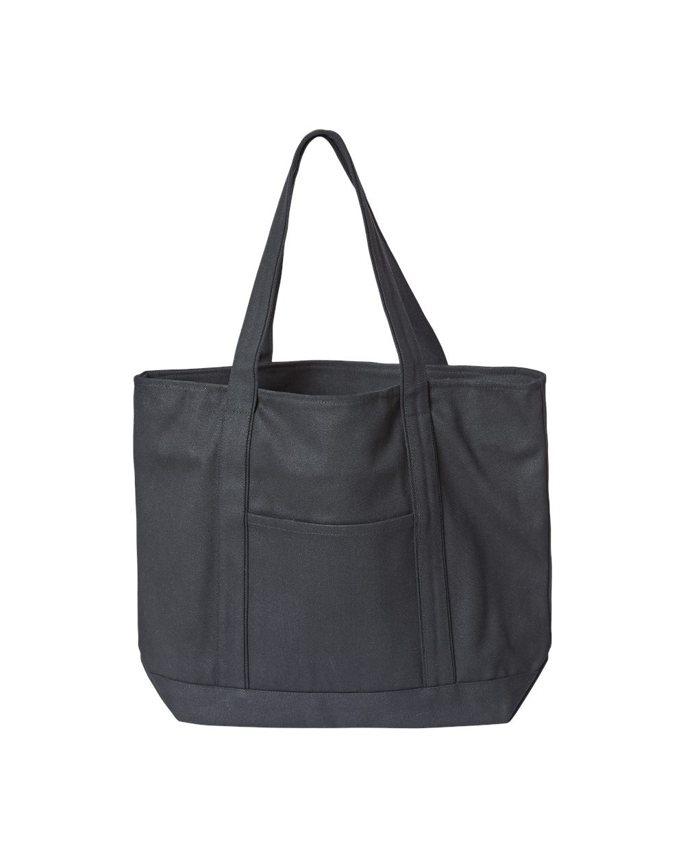 XL Zippered Cotton Canvas Resort Tote - 8873