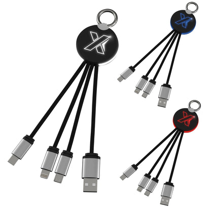 White SCX Innovative Design™ RPET Ring Light Cable