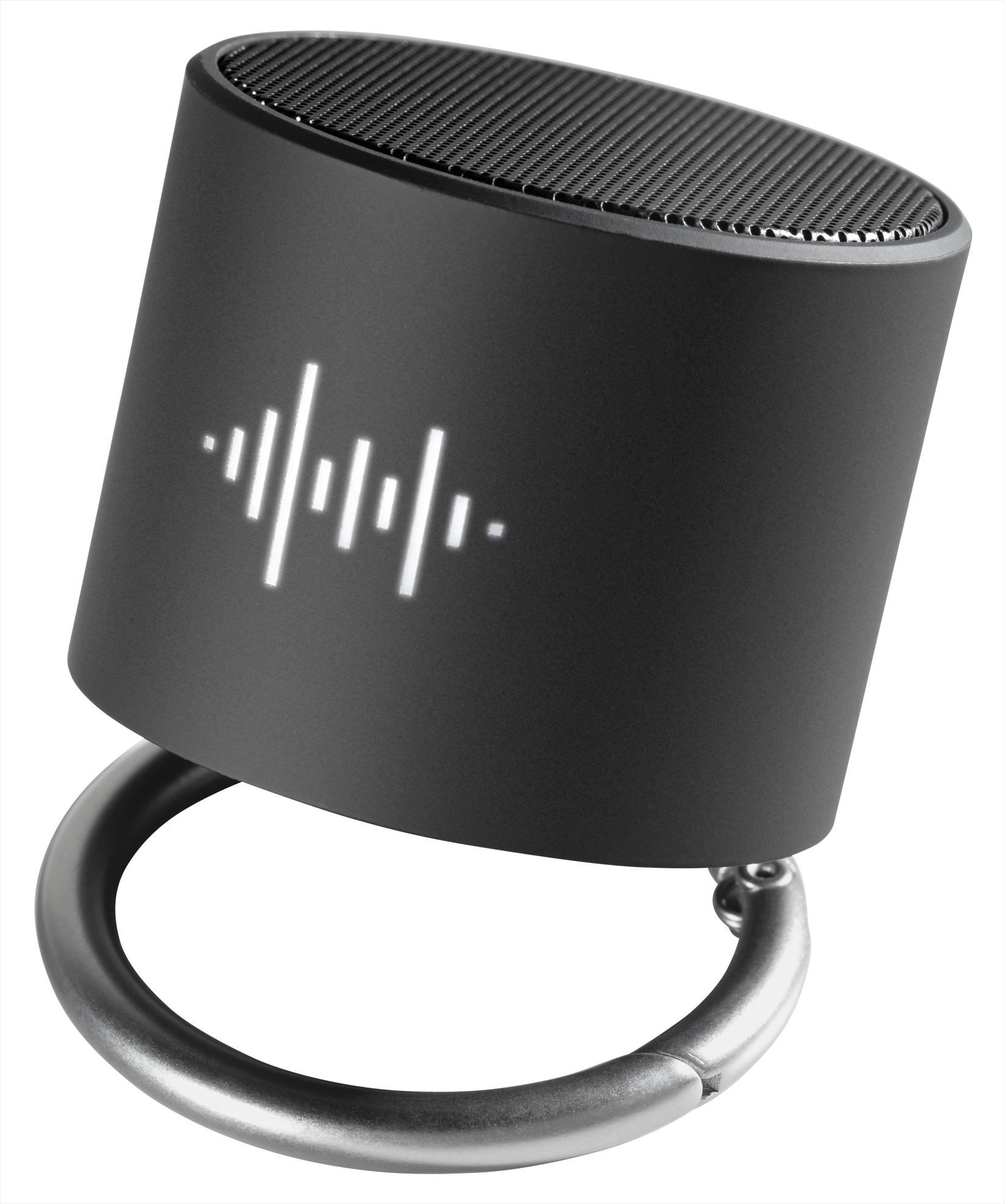 Front View of Black SCX Innovative Design™ Speaker Light Ring 3W