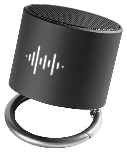 Front View of Black SCX Innovative Design™ Speaker Light Ring 3W