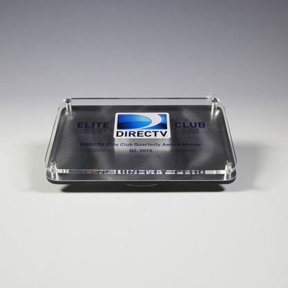 Spirit Floating Awards - Laser Engraved - (7" x 5" x 11/18")