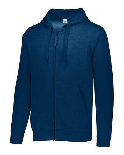 Men's 60/40 Fleece Full-Zip Hooded Sweatshirt - 5418