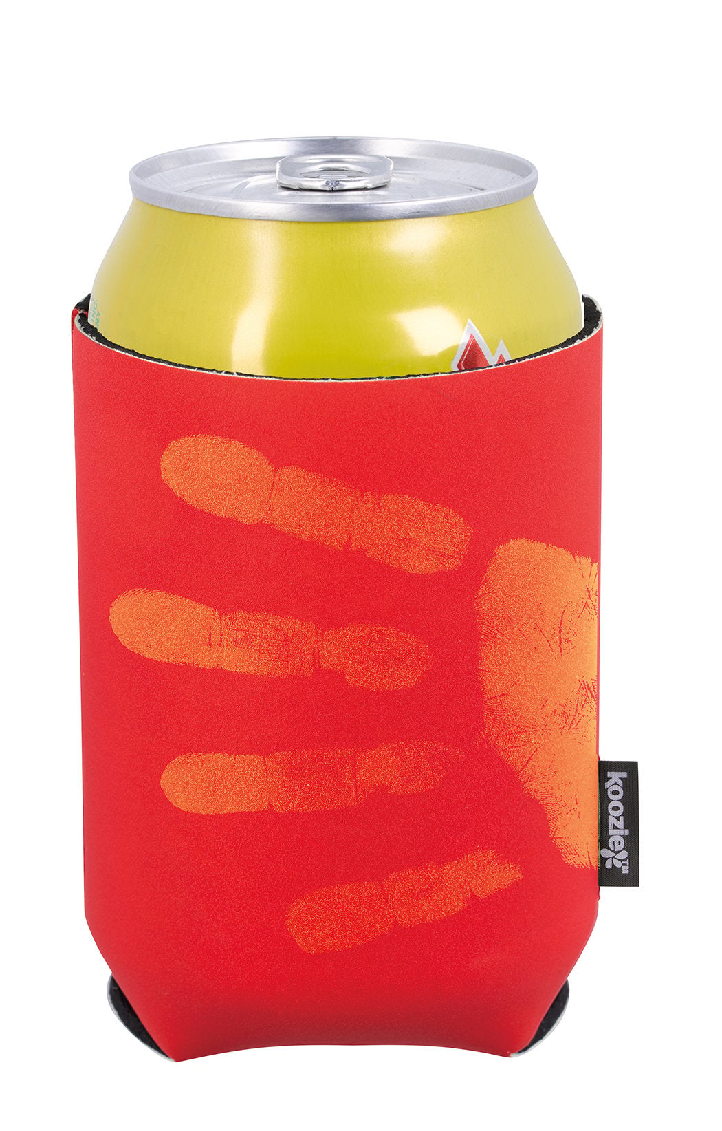 Front View of Red Koozie® Color Changing Can/Bottle Cooler