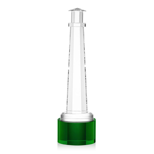 Lighthouse Award on Marvel Base - Green