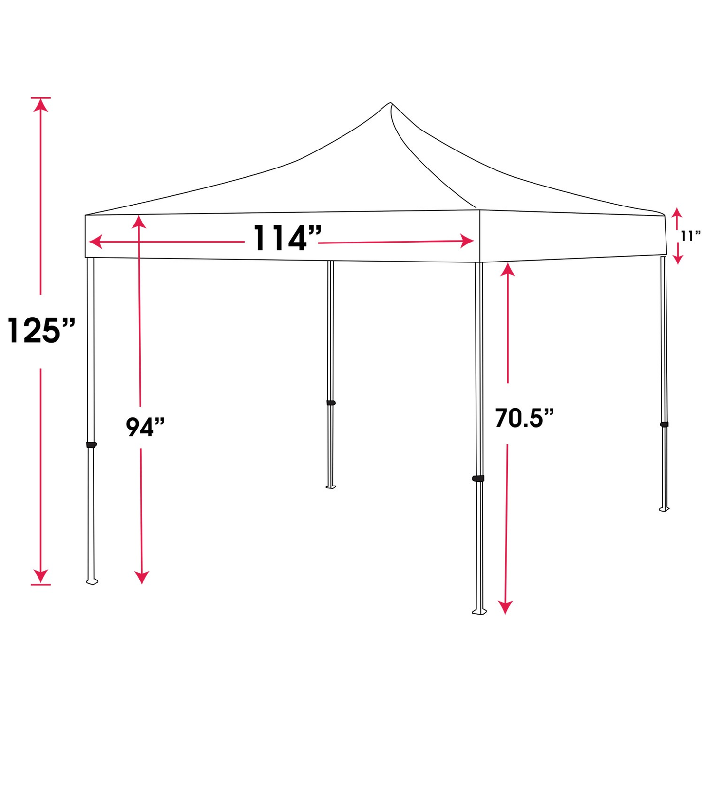 10' Pop Up Tent