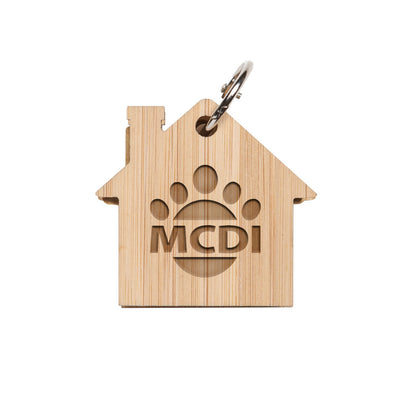 Futuro House Keychain w/Sticky Notes