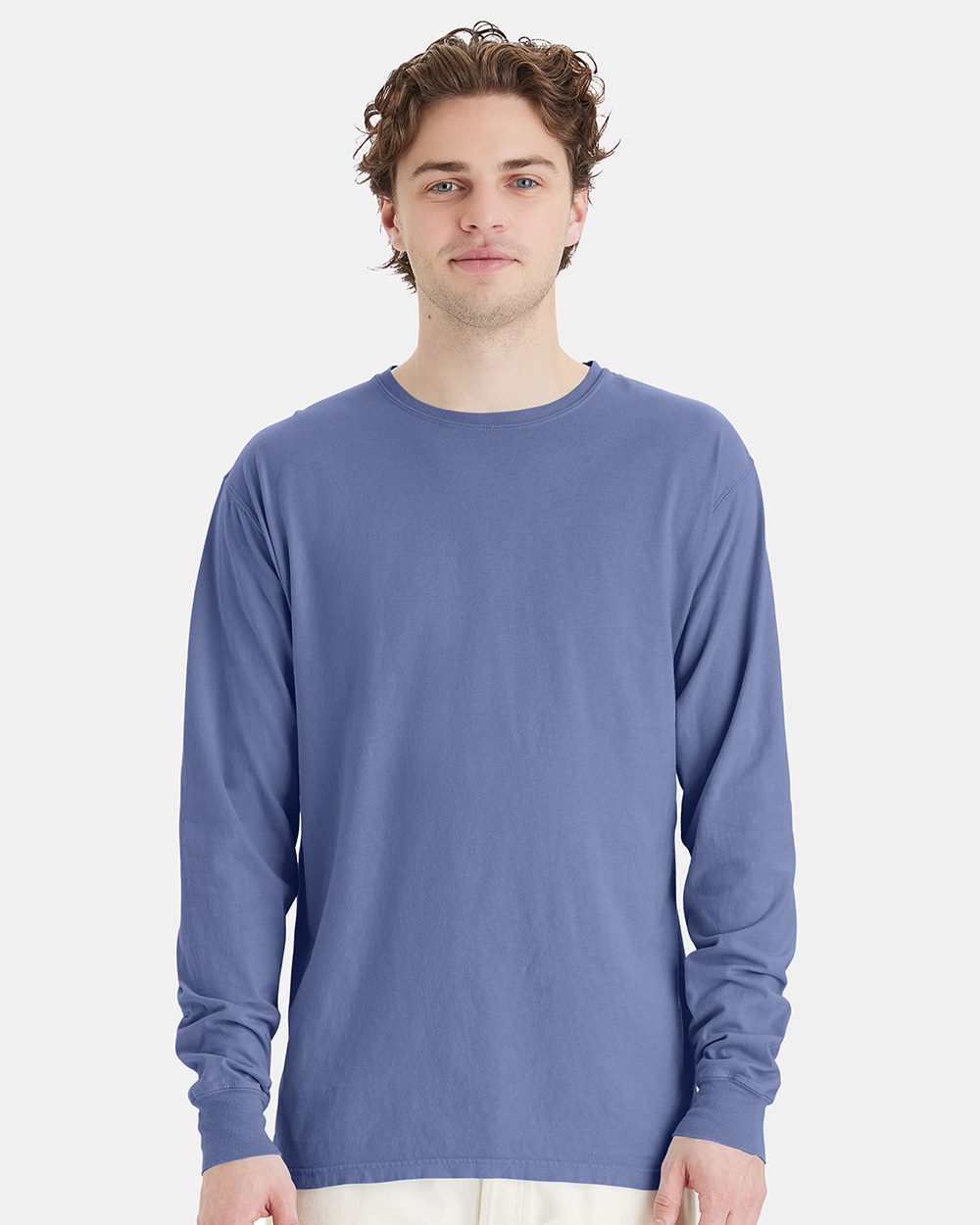 Unisex Garment-Dyed Long Sleeve T-Shirt - GDH200